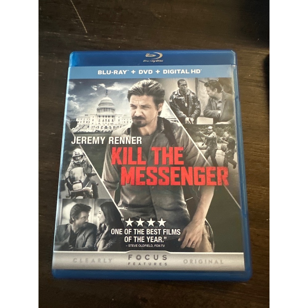Kill the Messenger Blu-ray DVD Jeremy Renner‎ Focus Features Movie Rated R